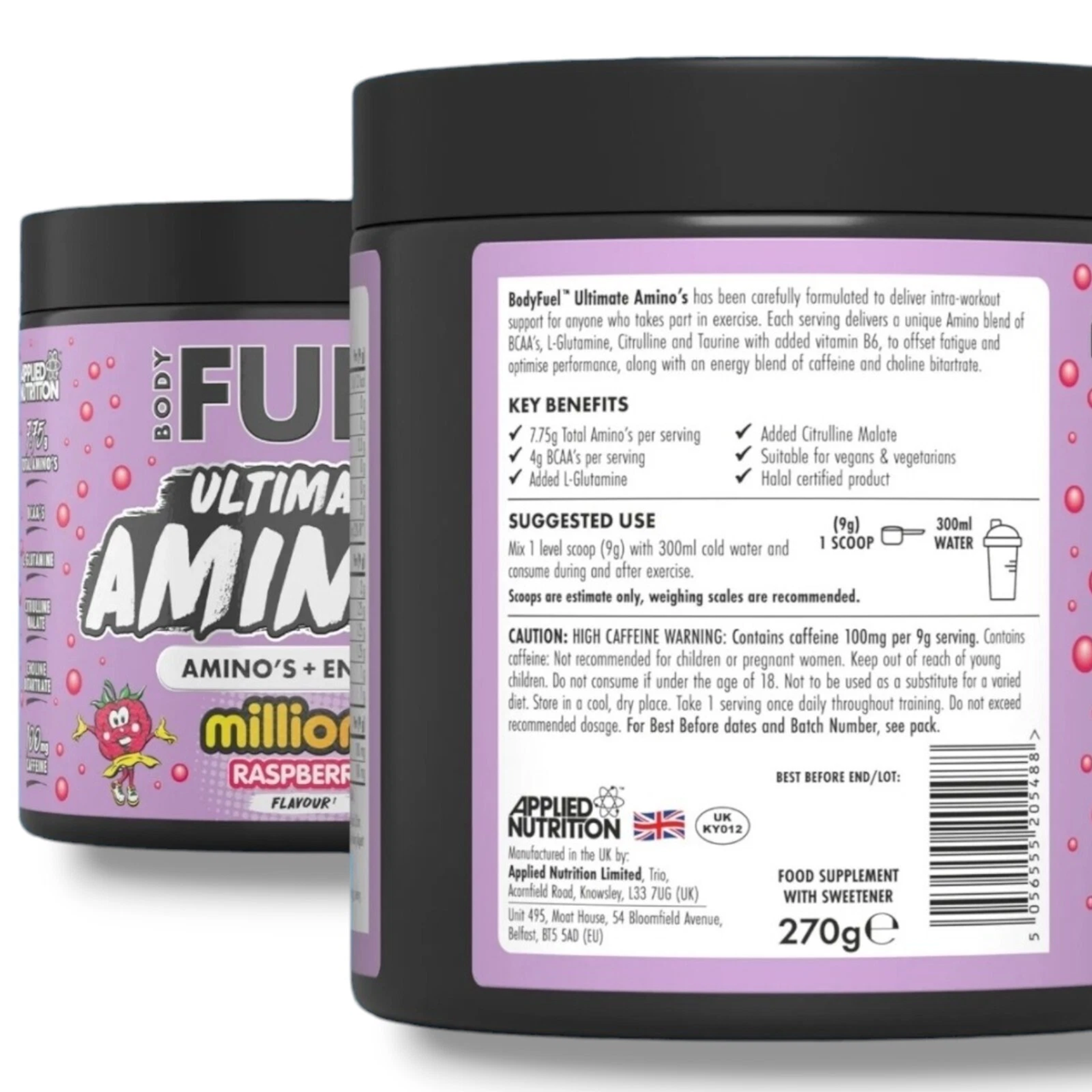 BodyFuel Amino Acid Powder – 30 Servings