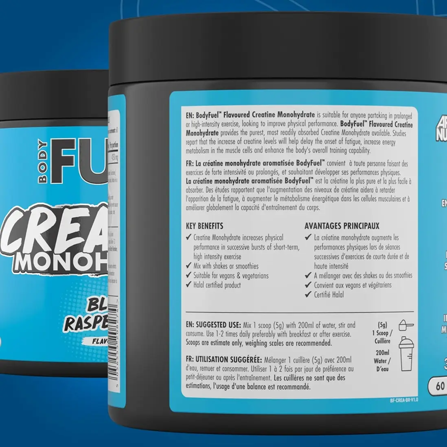 BodyFuel Creatine Monohydrate – 60 Servings
