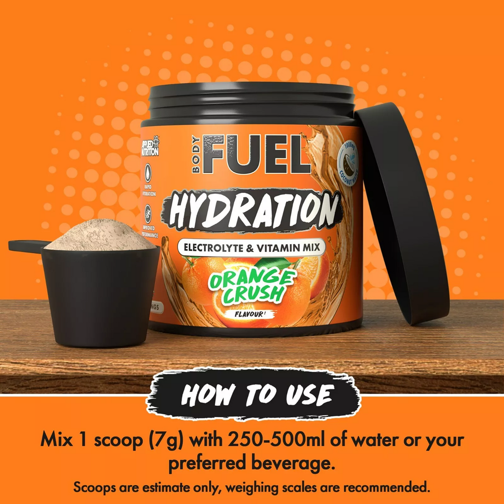 BodyFuel Hydration Powder – Electrolyte Mix (30 Servings)