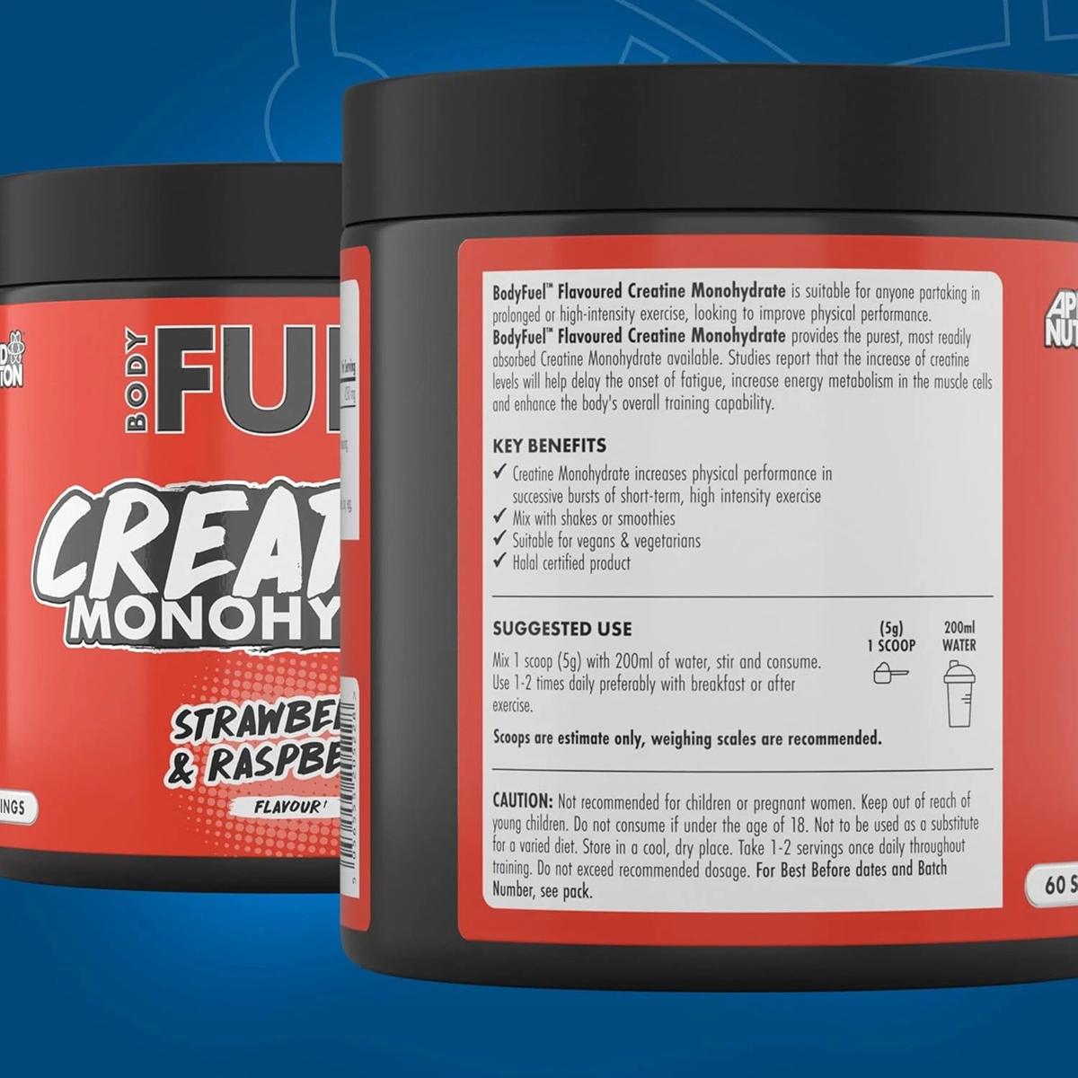 BodyFuel Creatine Monohydrate – 60 Servings