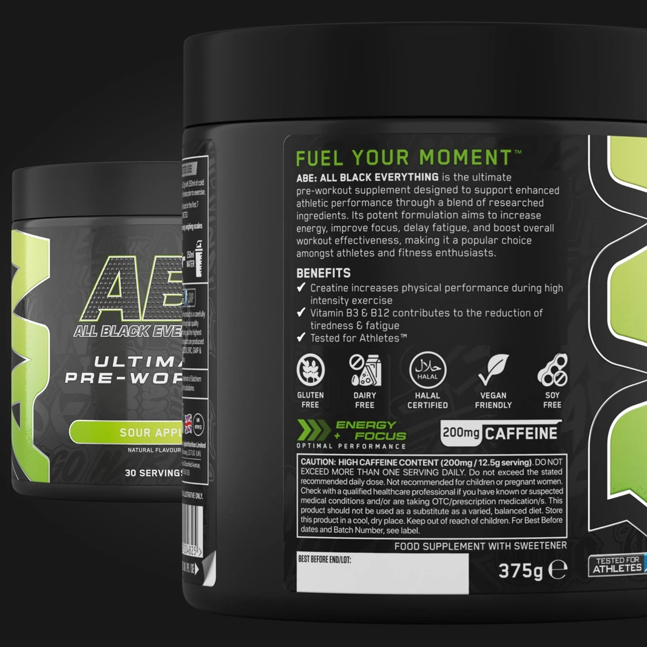 ABE Ultimate Pre-Workout – Energy & Focus (30 Servings)