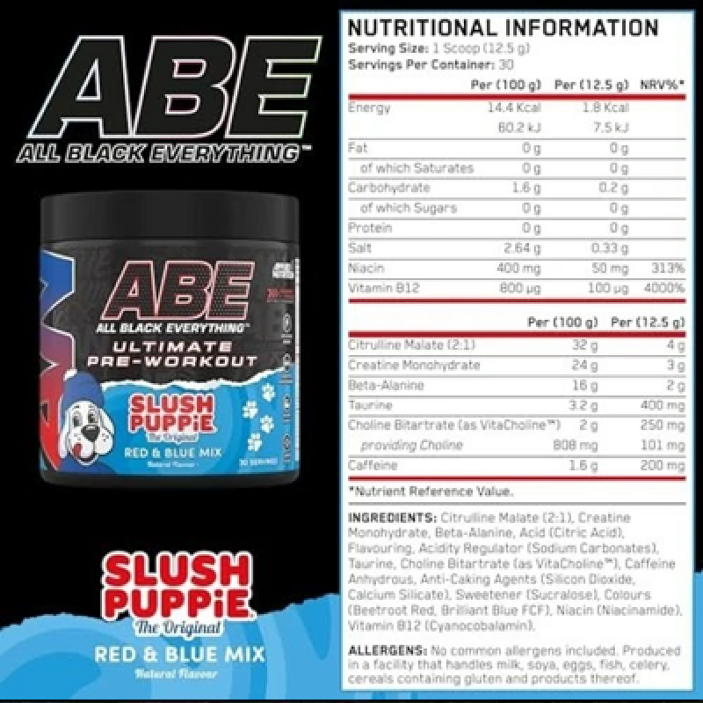 ABE Ultimate Pre-Workout – Energy & Focus (30 Servings)